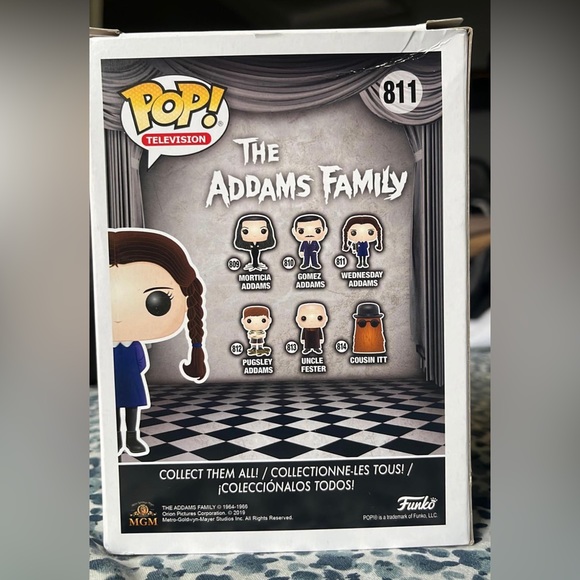 funko pop- the addams family Wednesday Addams - Picture 3 of 4